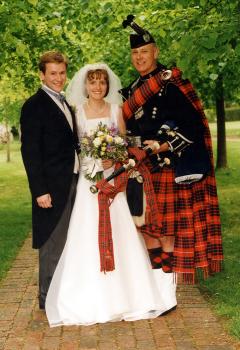 wedding - piper bride and groom